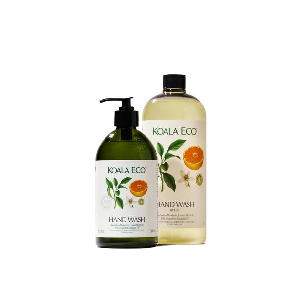 Natural Hand Wash Duo | Non Toxic Liquid Soap Set – Koala Eco USA